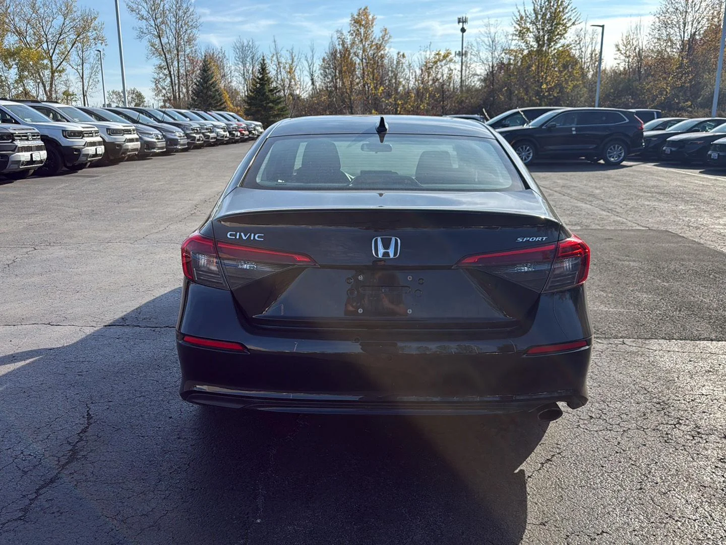 Used 2024 Crystal Black Pearl Honda Sport image 7