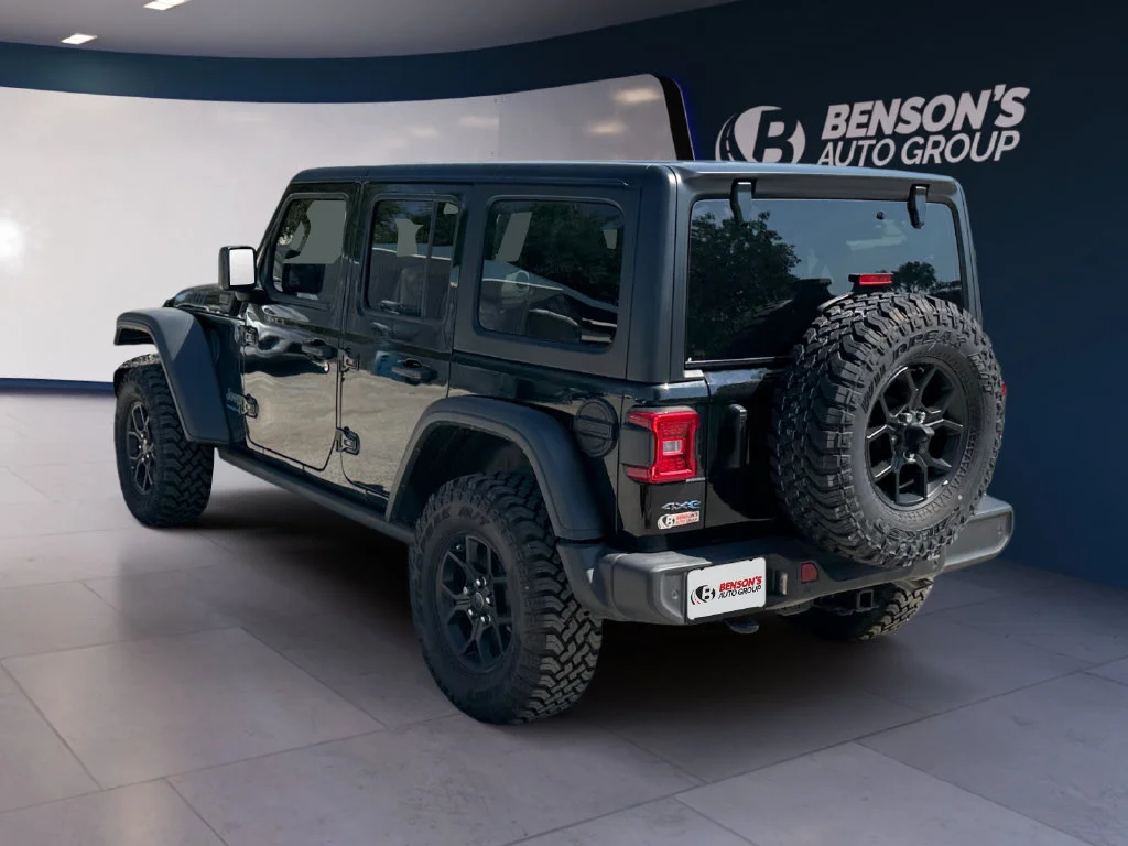New 2025 Black Jeep Willys 4xe image 3