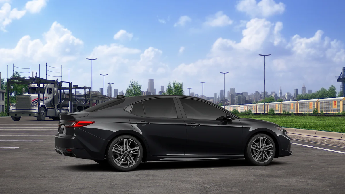 New 2026 Midnight Black Metallic Toyota XSE image 11