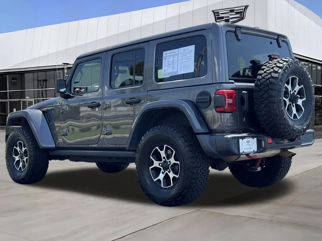Used 2020 Gray Jeep Unlimited Rubicon image 6