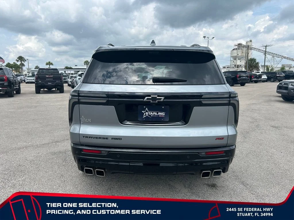 Used 2024 Sterling Gray Metallic Chevrolet RS image 6