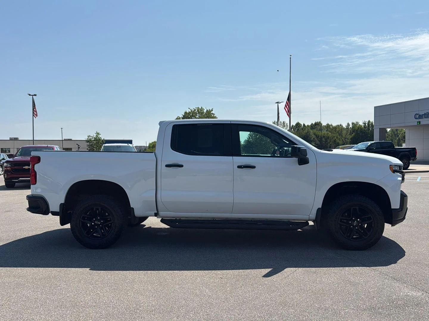 Used 2021 Silver Ice Metallic Chevrolet LT Trail Boss image 9