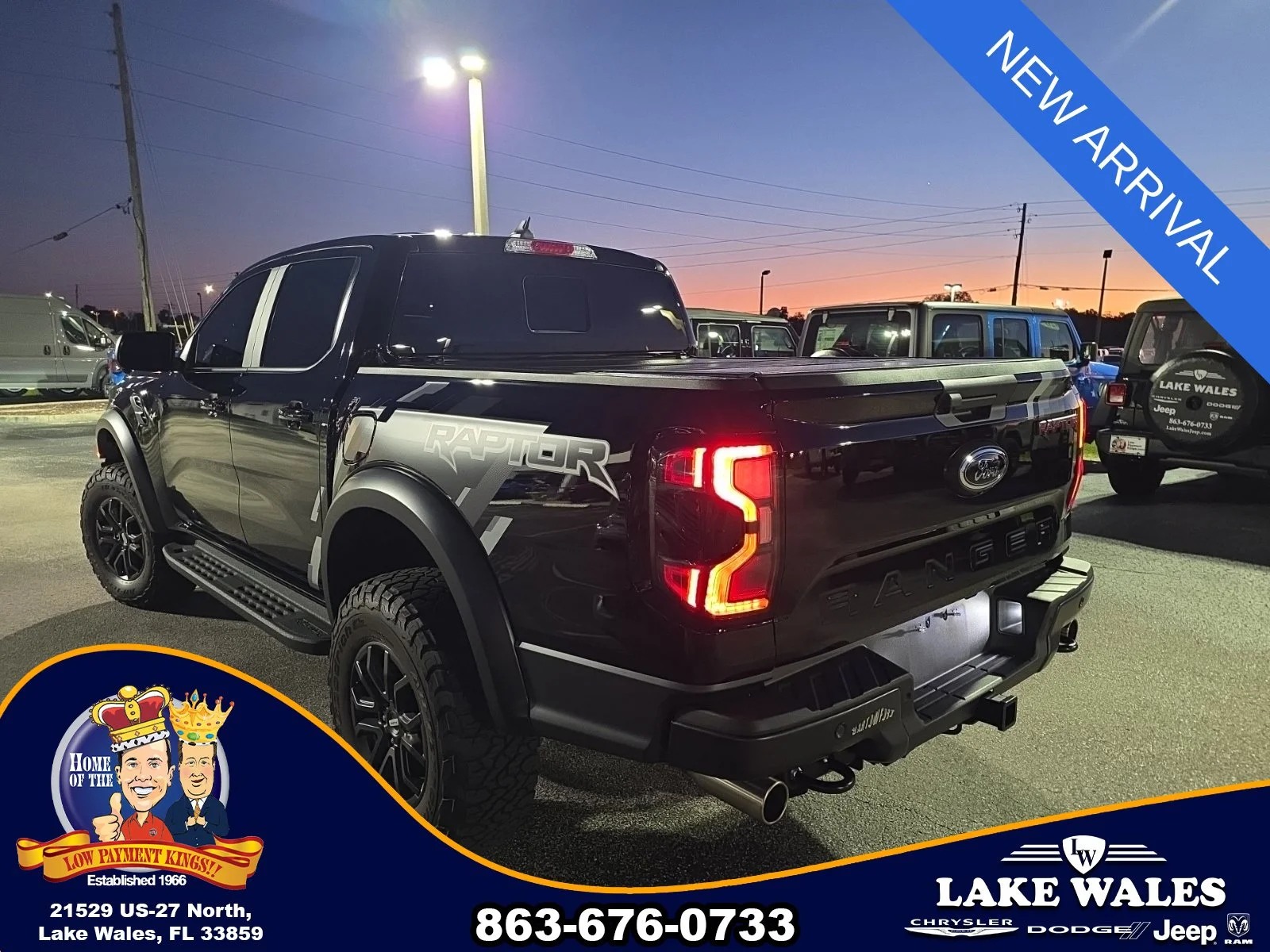 Used 2025 Black Ford Raptor image 4