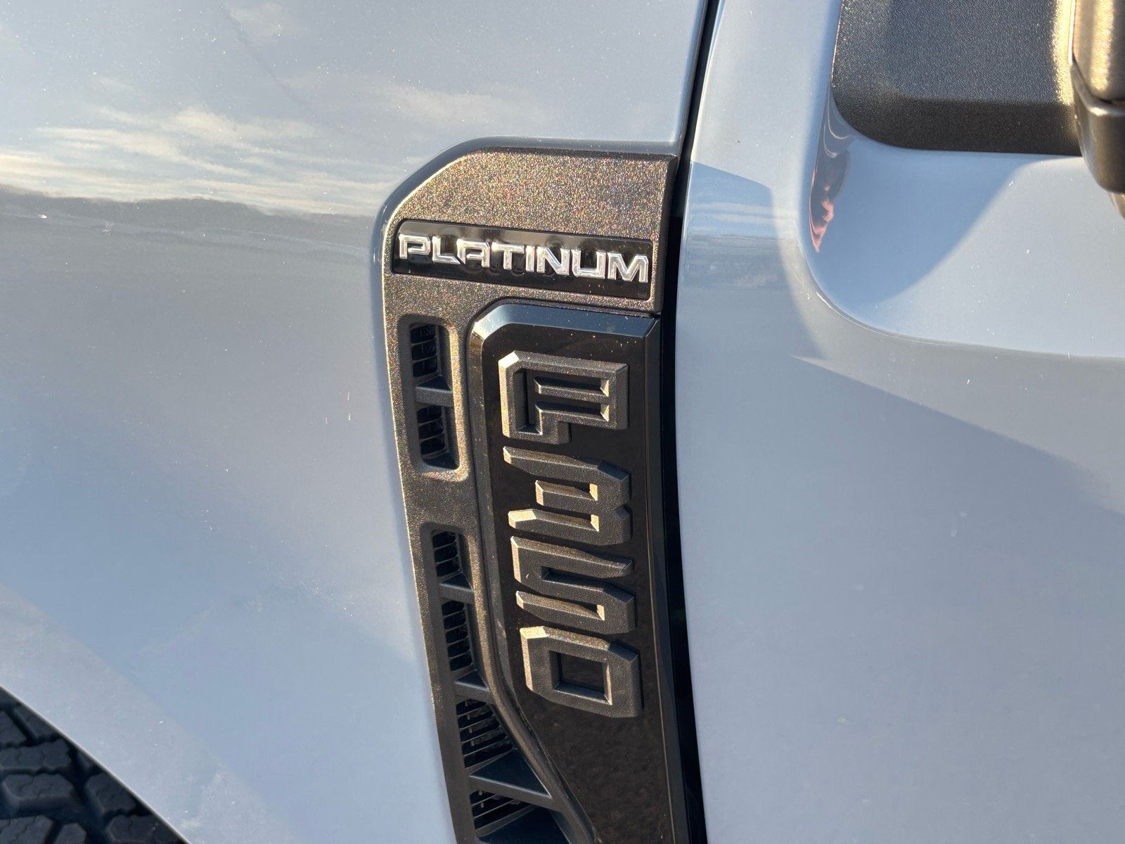 New 2026 Glacier Gray Metallic Tri-Coat Ford F-350® Platinum® image 5