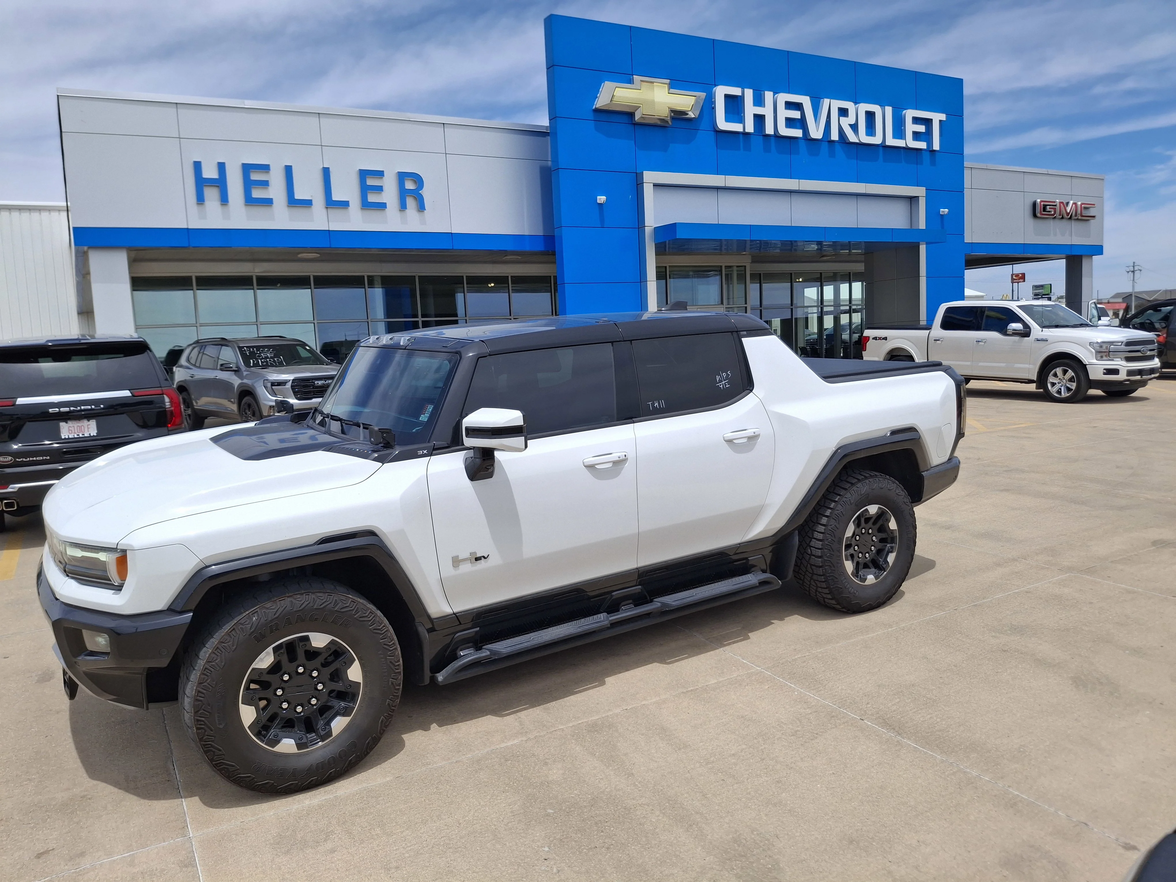 Used 2024 Interstellar White GMC 3X image 3