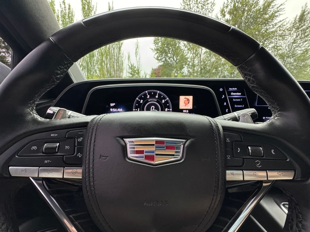 Used 2023 Argent Silver Metallic Cadillac V-Series image 20