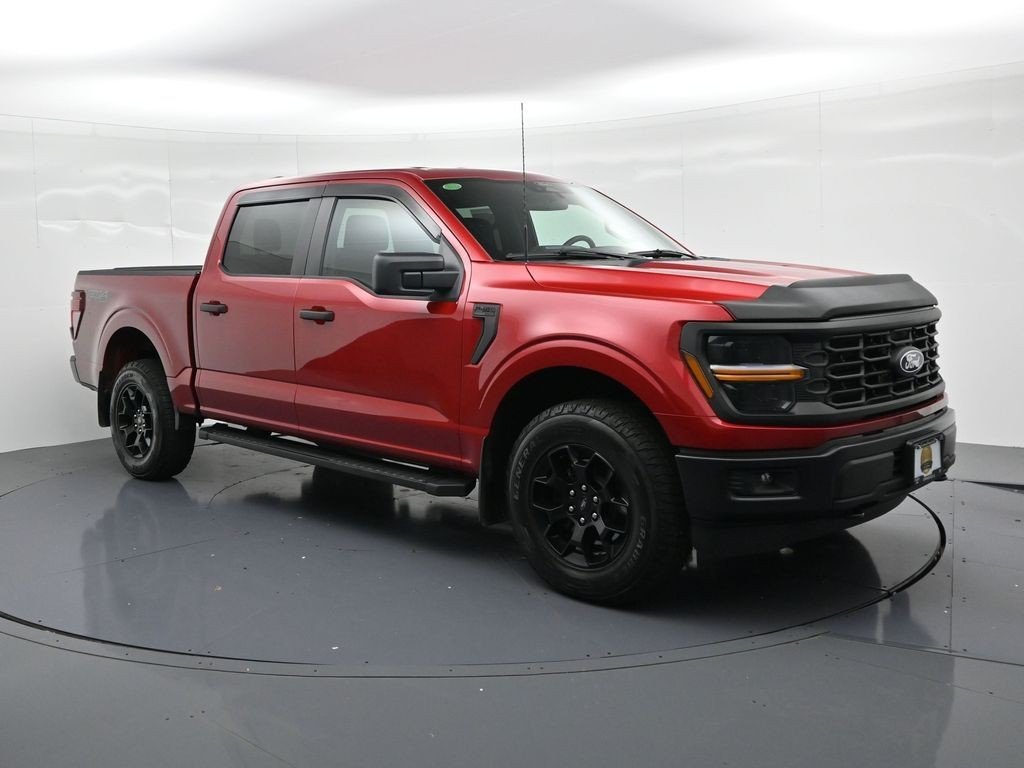 Used 2025 Red Metallic Ford STX 4WD SuperCrew 5.5