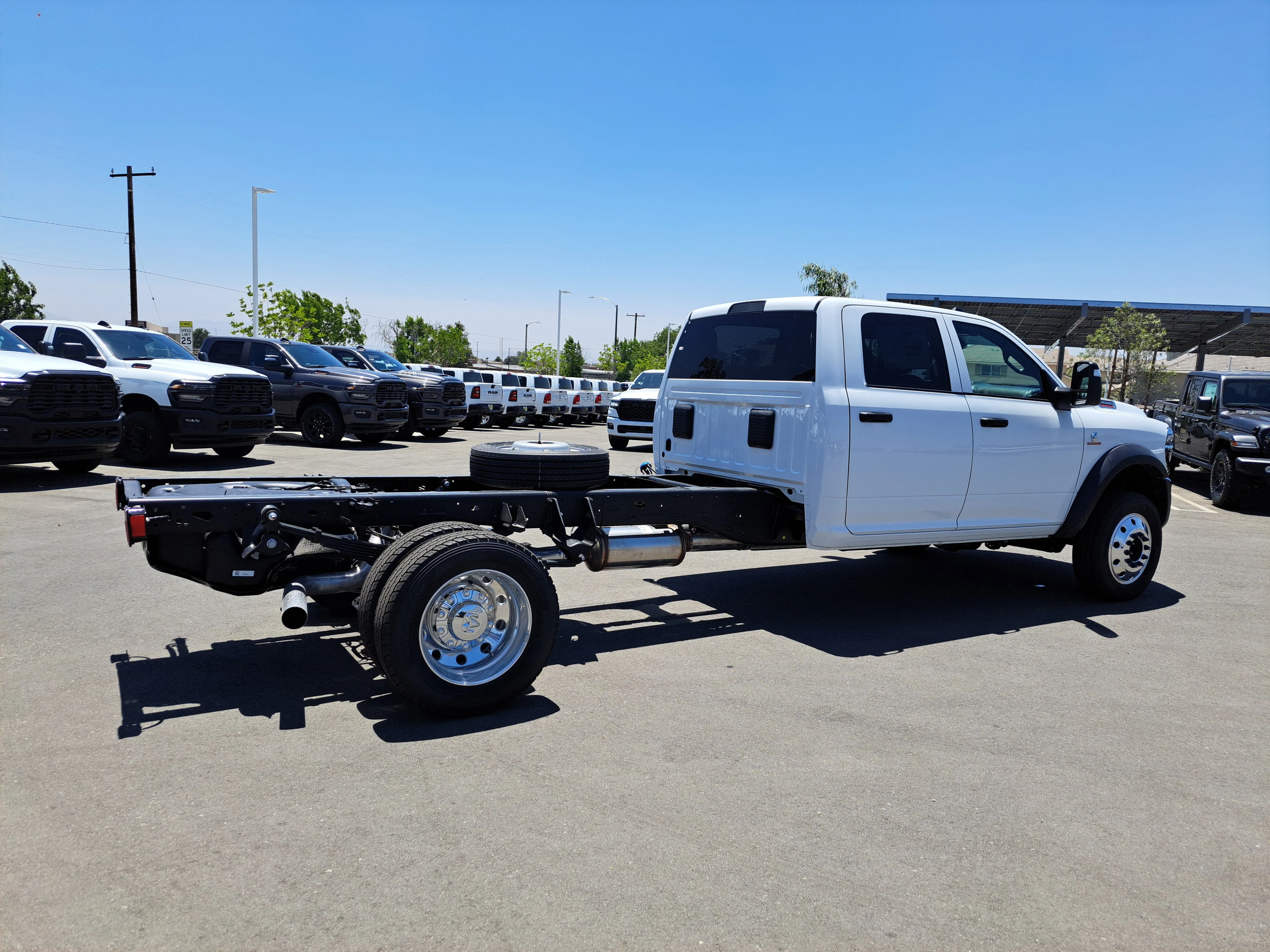 New 2025 Bright White Clearcoat RAM Tradesman image 6