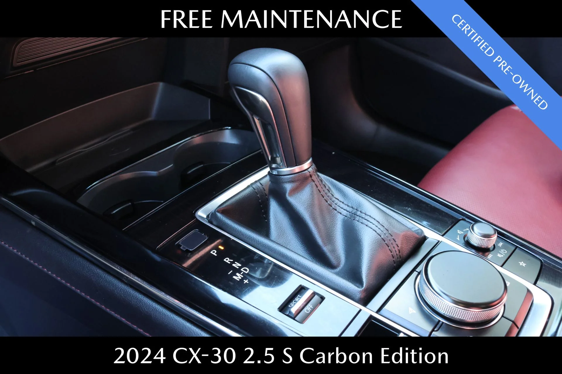 Certified Used 2024 Gray Mazda 2.5 S Carbon Edition image 13