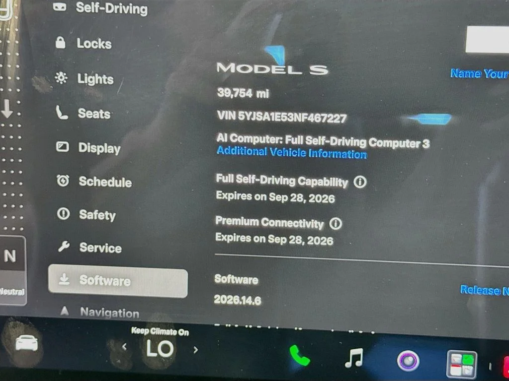 Used 2022 Gray Tesla Base image 12