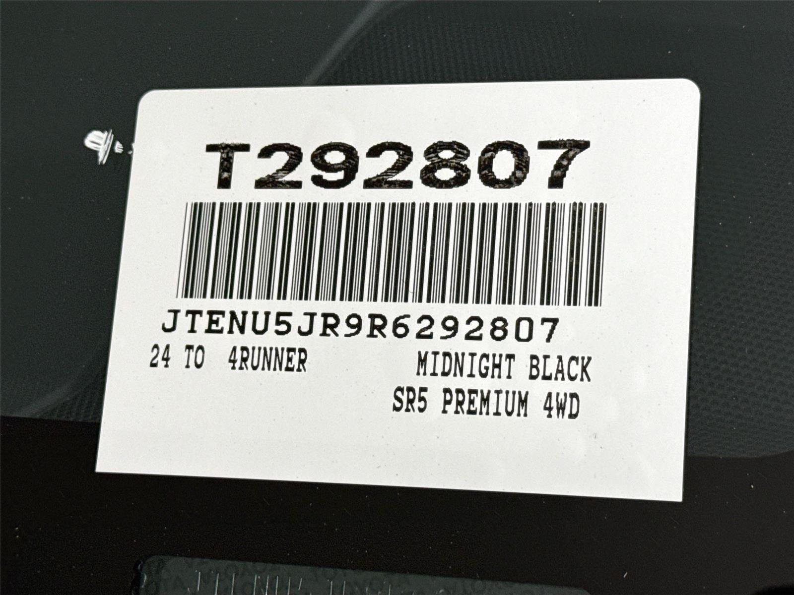 Certified Used 2024 Midnight Black Metallic Toyota SR5 Premium image 47