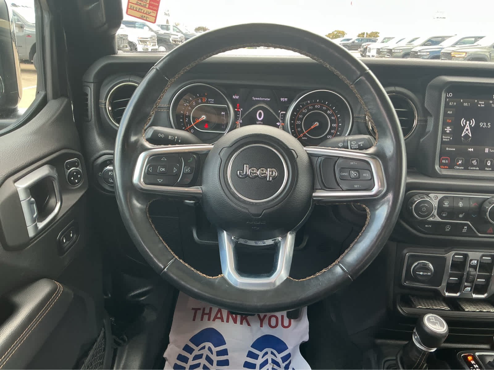 Used 2022 Black Clearcoat Jeep High Altitude image 22