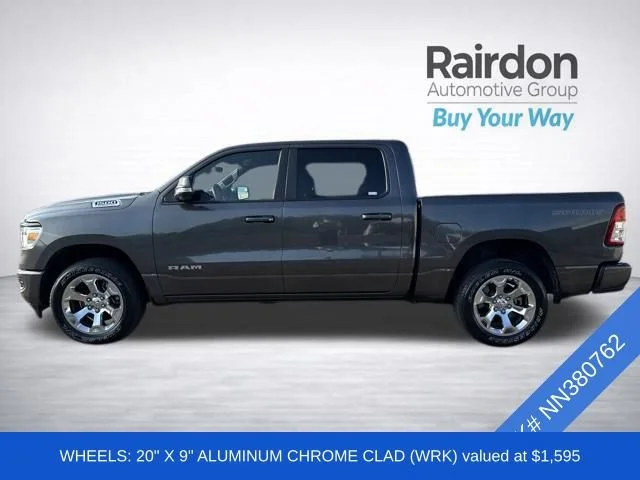 Used 2022 Granite Crystal Metallic Clearcoat Ram Big Horn image 4