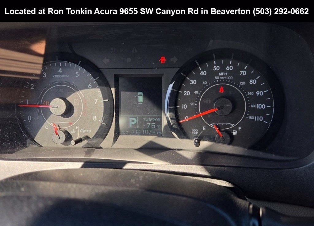 Used 2015 Super White Toyota LE image 8