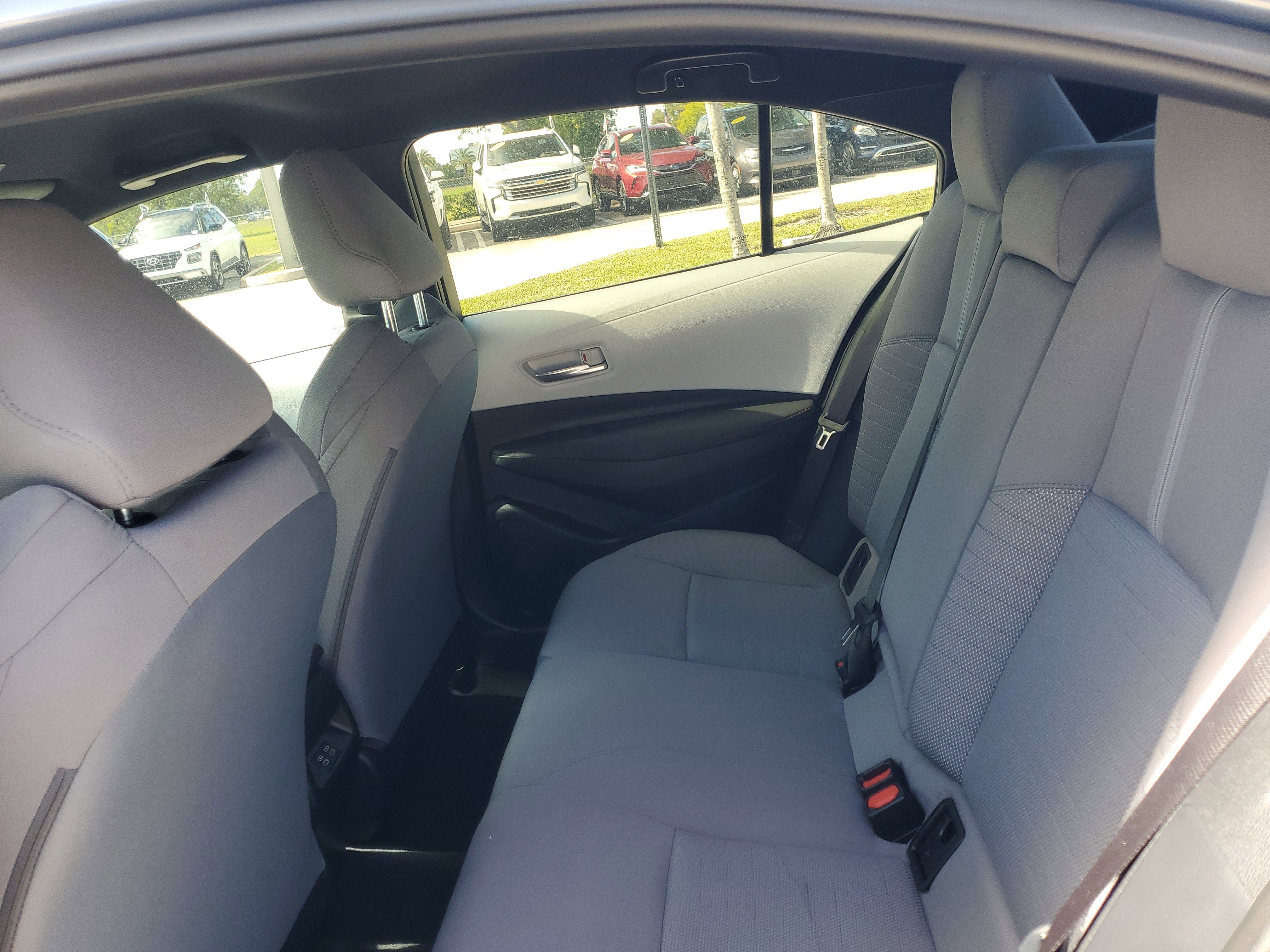 Used 2024 Celestite/Midnight Black Metallic Toyota SE image 11