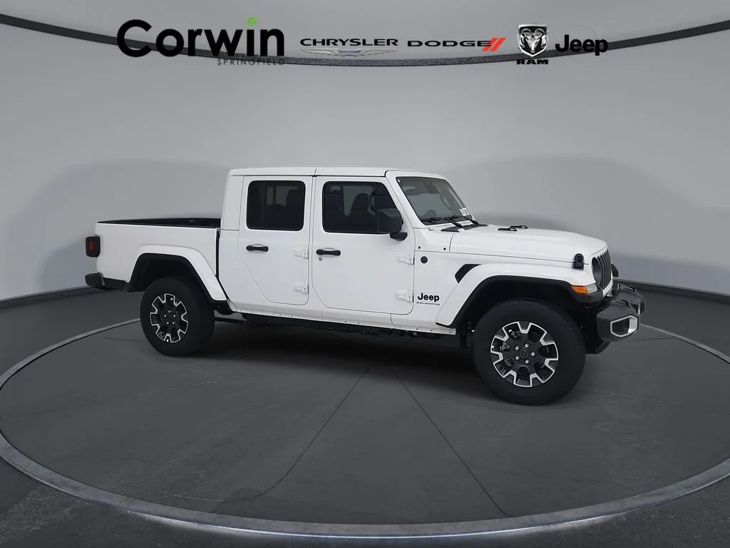New 2026 Bright White Clear-Coat Exterior Paint Jeep Sahara image 1