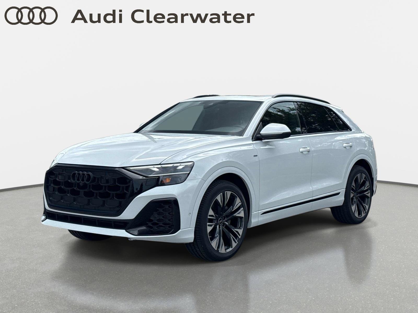 New 2026 Glacier White Metallic Audi Premium Plus image 1