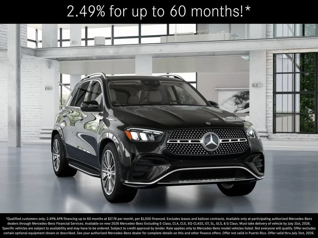 New 2026 Obsidian Black Metallic Mercedes-Benz GLE 450 image 51
