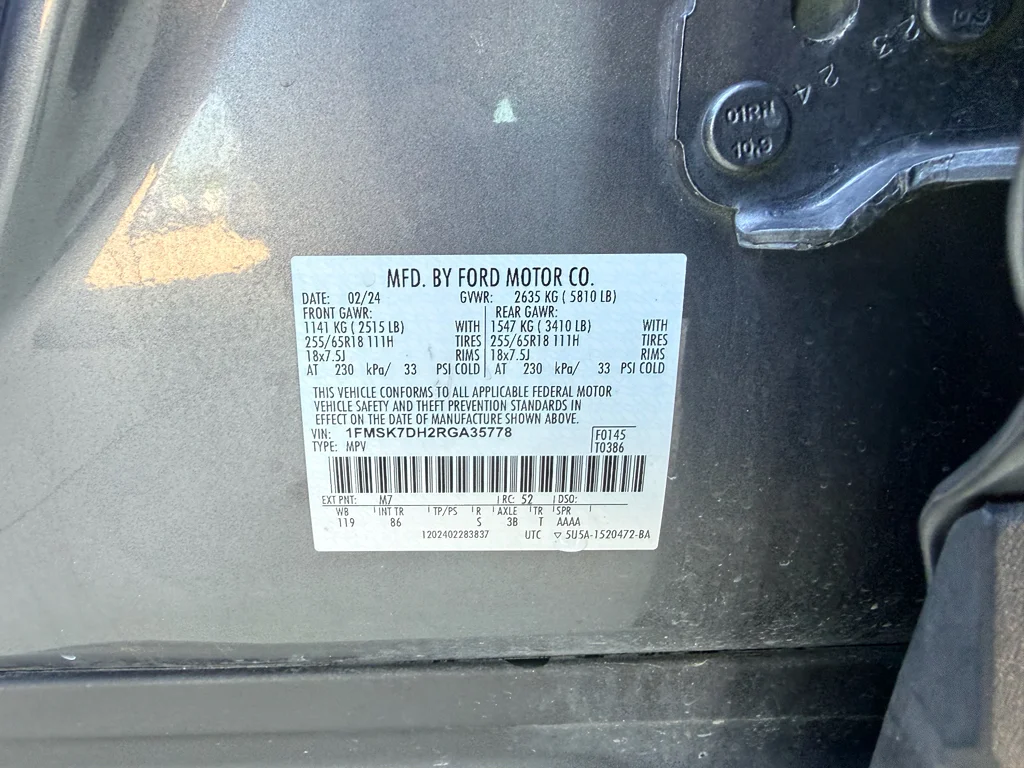 Used 2024 Carbonized Gray Metallic Ford XLT image 31