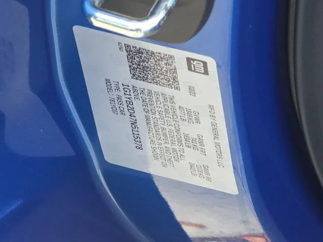 Used 2022 Blue Chevrolet Stingray image 33