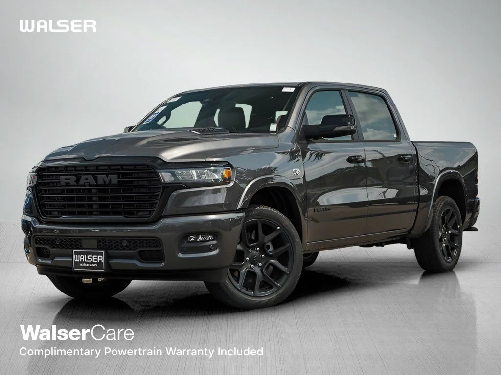 New 2026 Granite Crystal Metallic Clearcoat RAM LARAMIE image 1