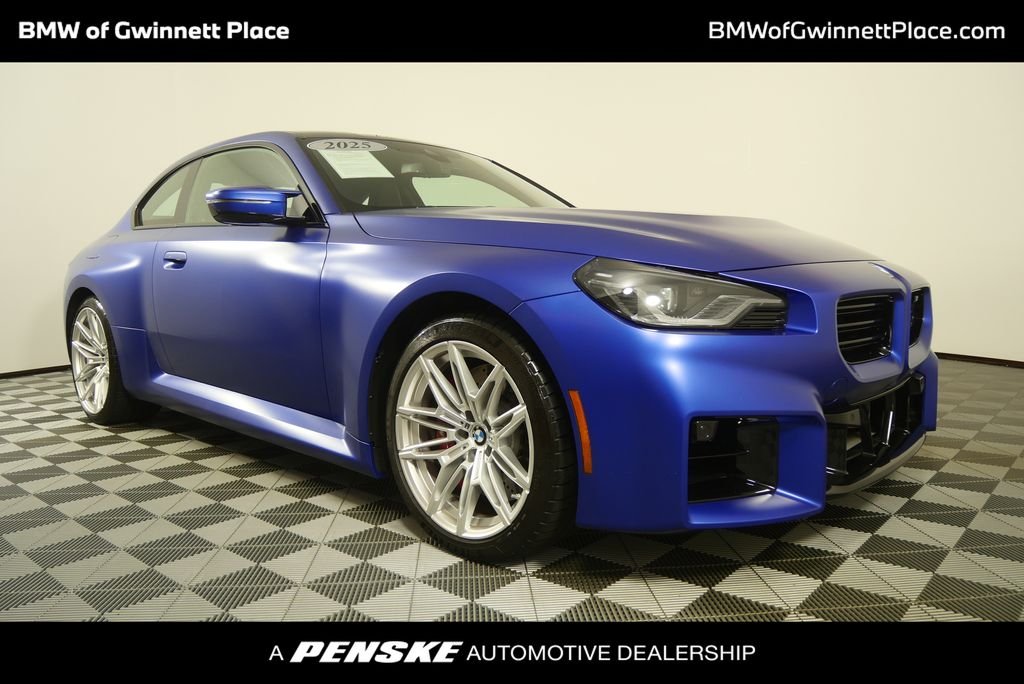 Certified Used 2025 Blue BMW Base image 1