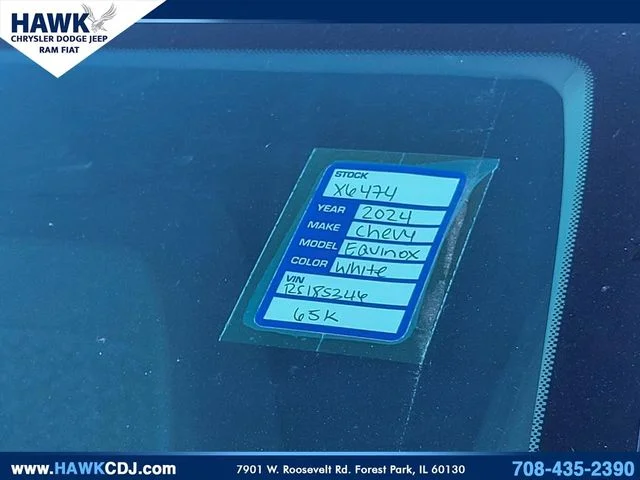 Used 2024 White Chevrolet LT image 16