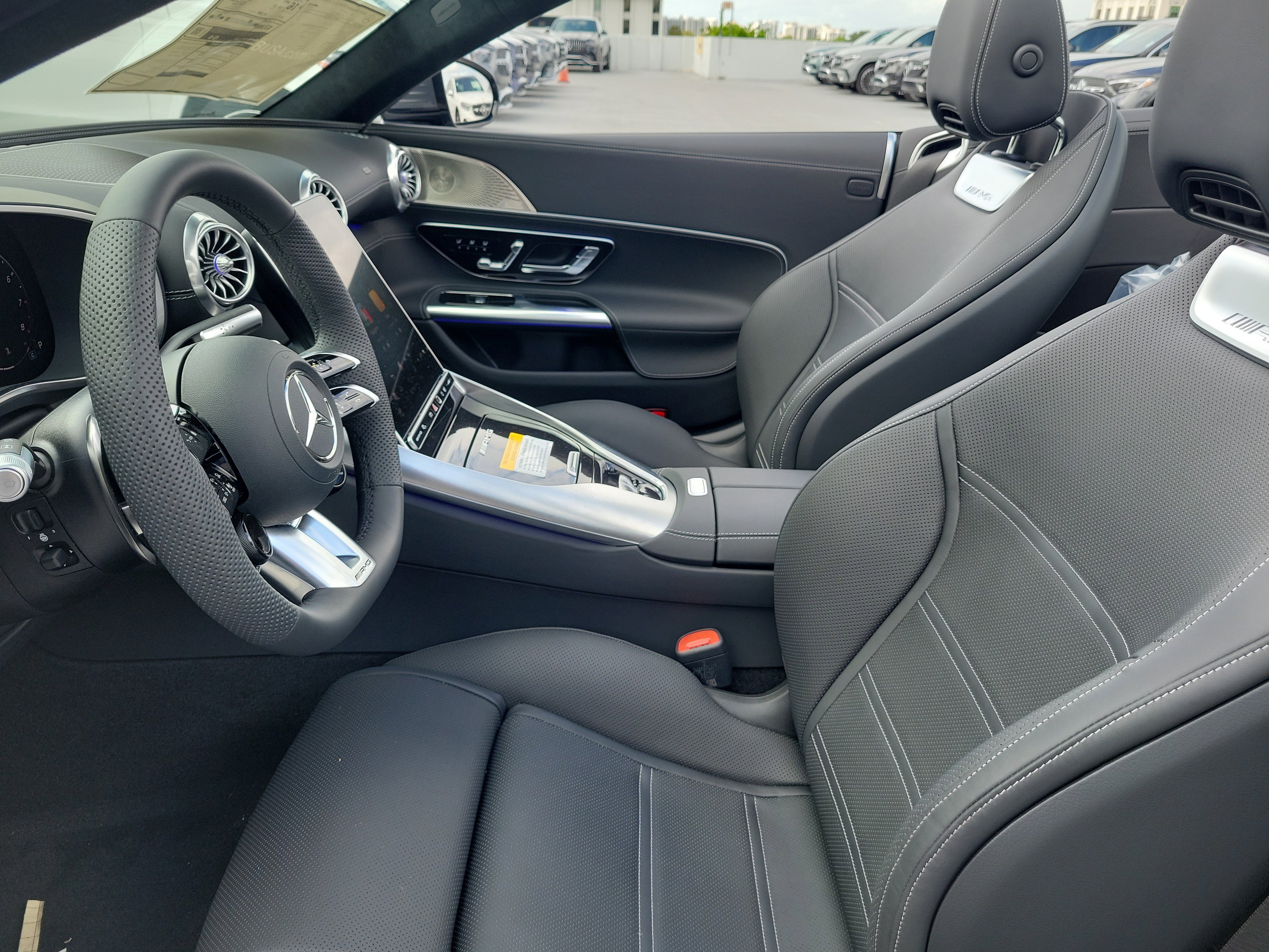 New 2026 Selenite Grey Metallic Mercedes-Benz AMG® SL 63 Roadster image 37