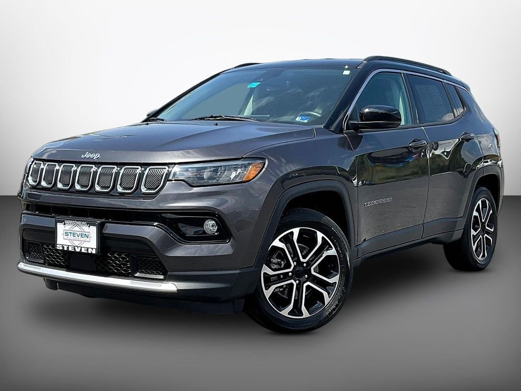 Used 2022 Gray Jeep Limited image 3