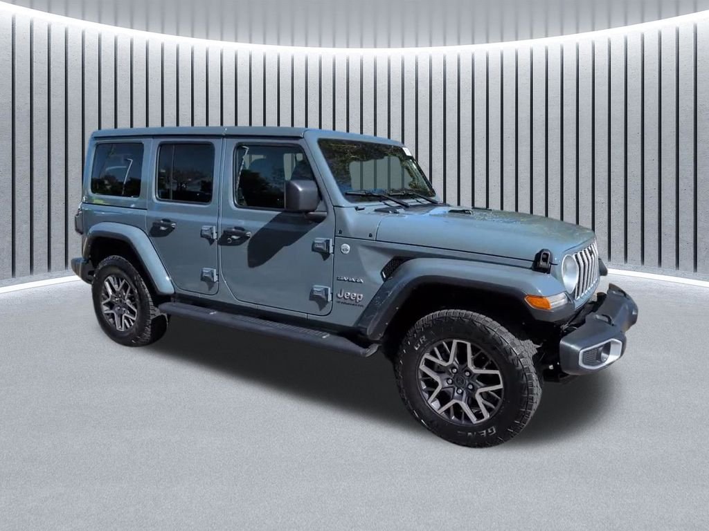 Used 2024 Gray Jeep Sahara image 2