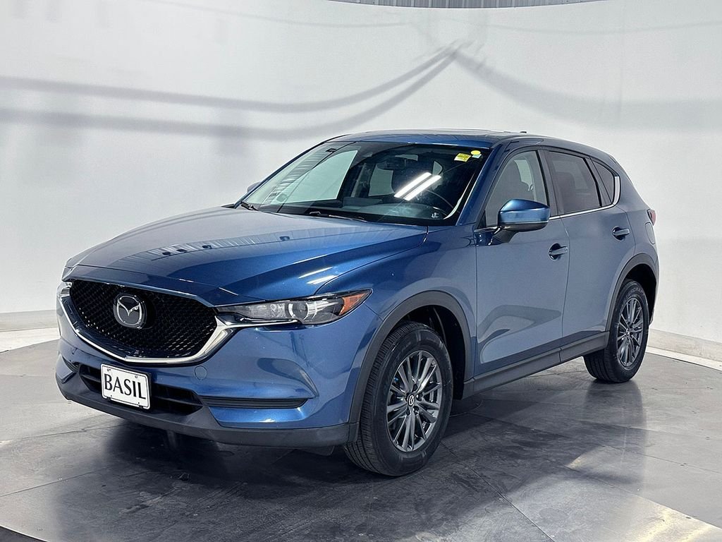 Used 2021 Blue Mazda Touring image 8
