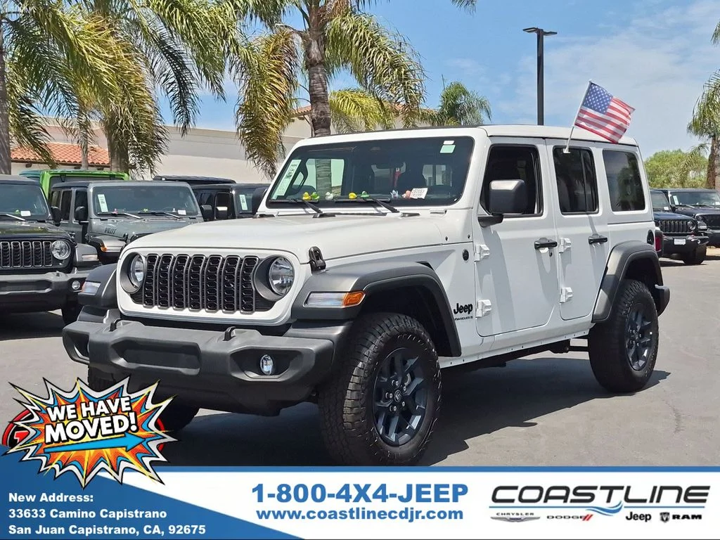 New 2026 Bright White Clearcoat Jeep Sport S image 1