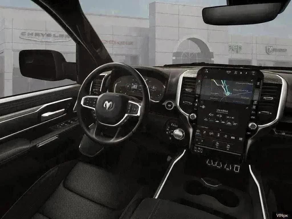 New 2026 Granite Crystal Metallic Clear-Coat Exterior Paint RAM Laramie image 16