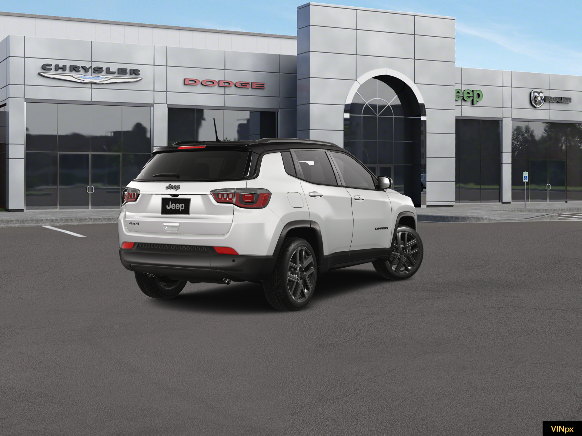 New 2026 Bright White Clear-Coat Exterior Paint Jeep Limited Altitude image 7