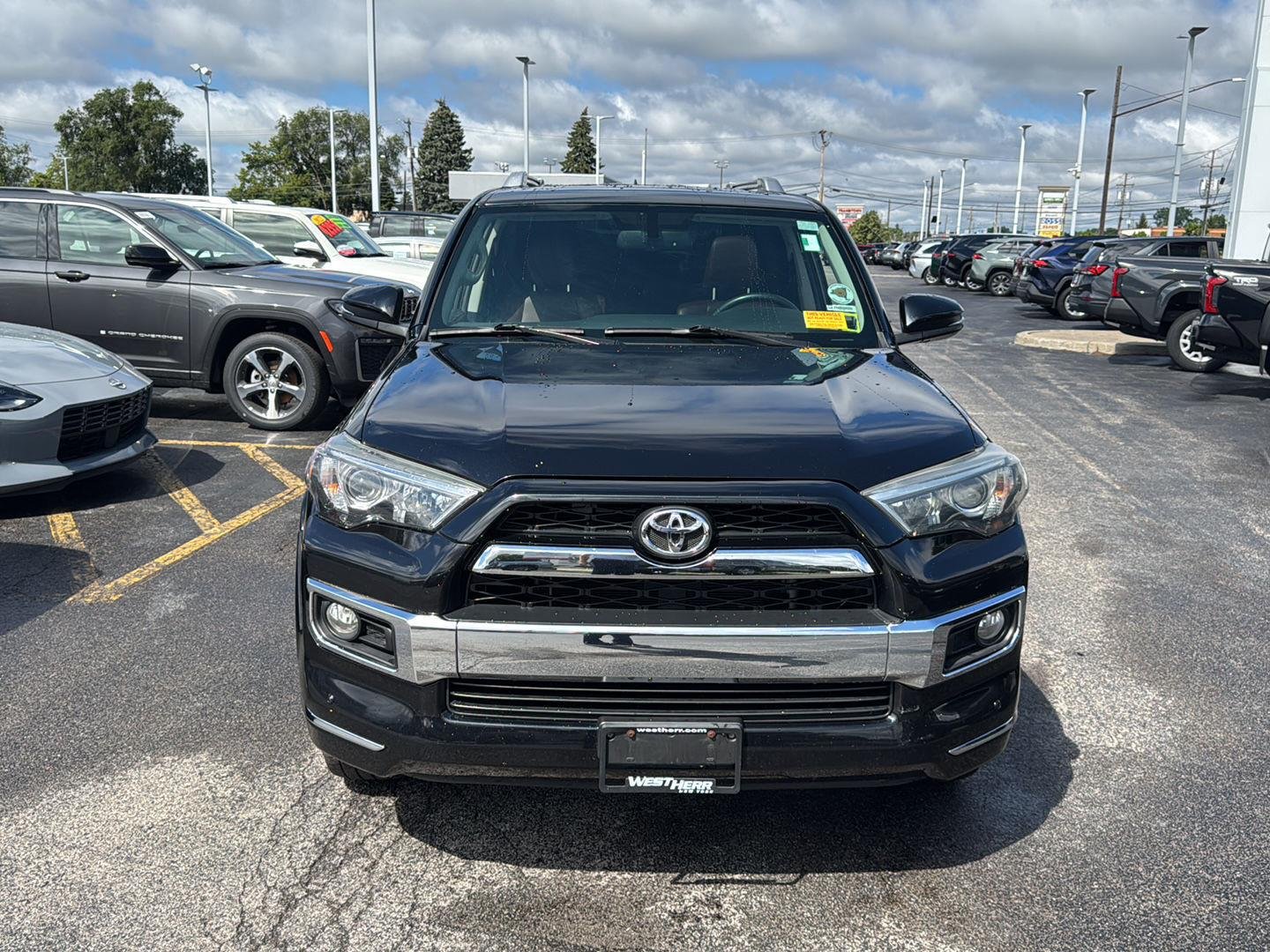 Used 2017 Midnight Black Metallic Toyota Limited image 2