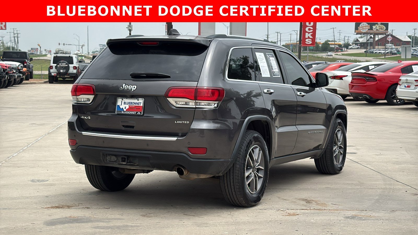 Used 2020 Granite Crystal Metallic Clearcoat Jeep Limited image 5