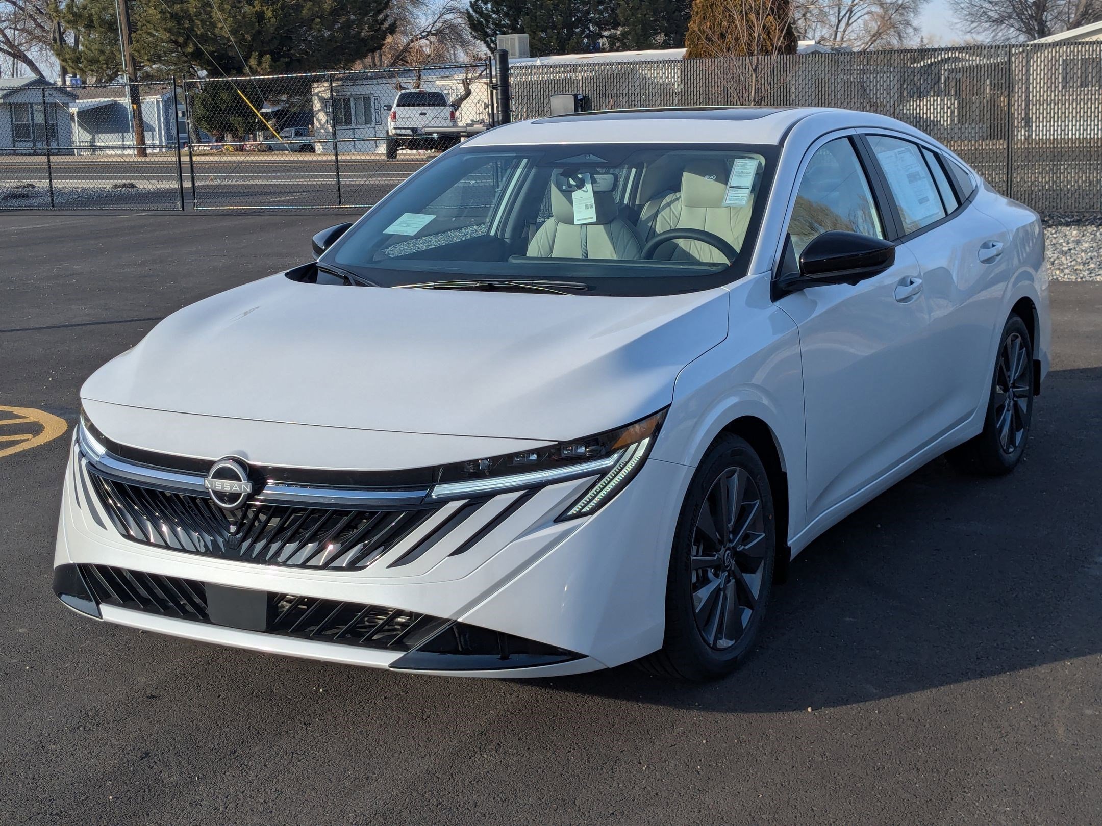 New 2026 Aspen White Tricoat Nissan SL image 8