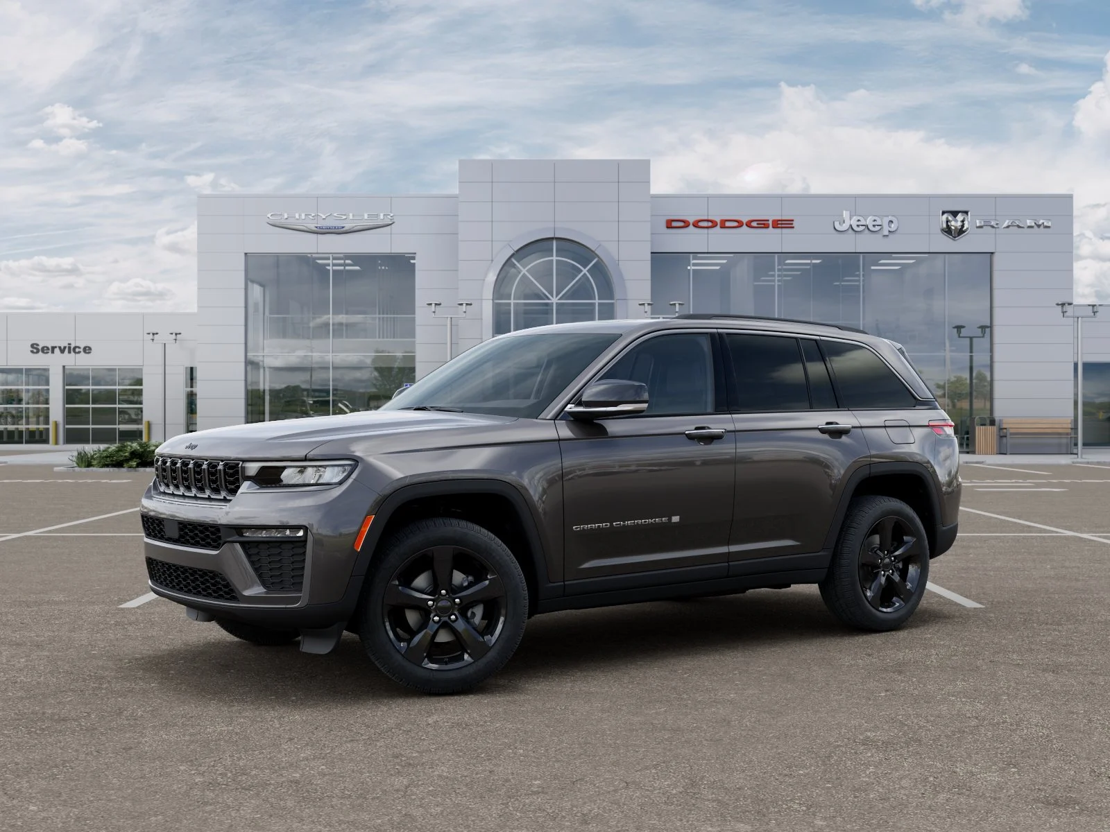 New 2026 Baltic Gray Metallic Clear-Coat Exterior Paint Jeep Limited image 25