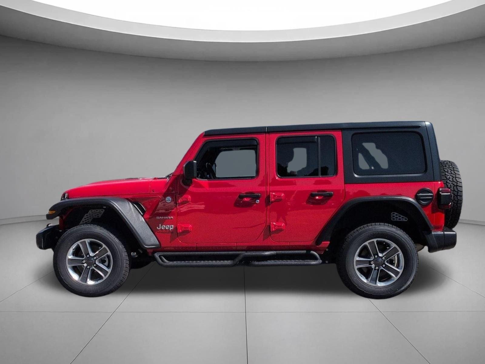 Used 2020 Firecracker Red Clearcoat Jeep North Edition image 2