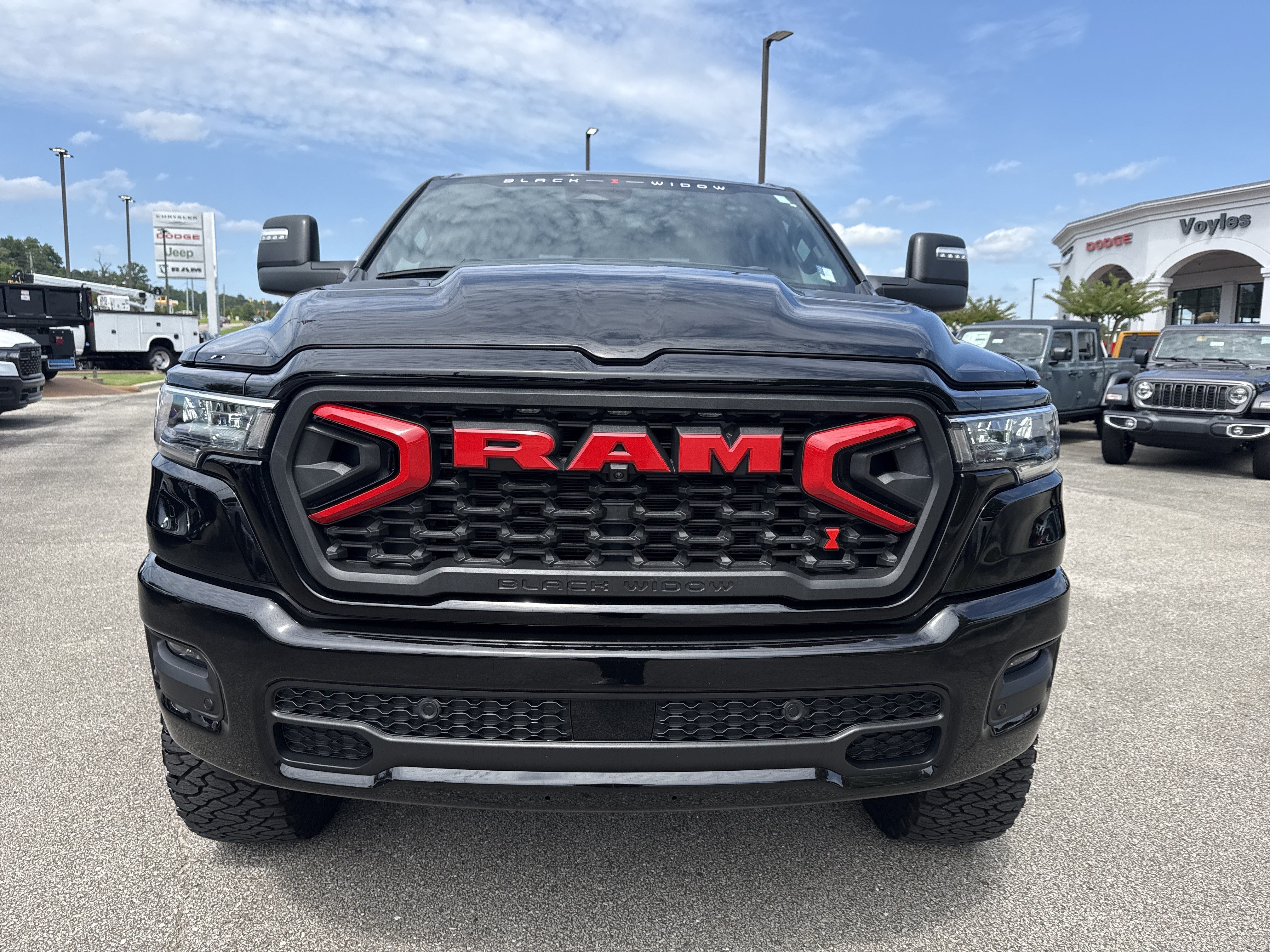 Used 2026 Diamond Black Crystal Pearlcoat Ram Laramie image 2