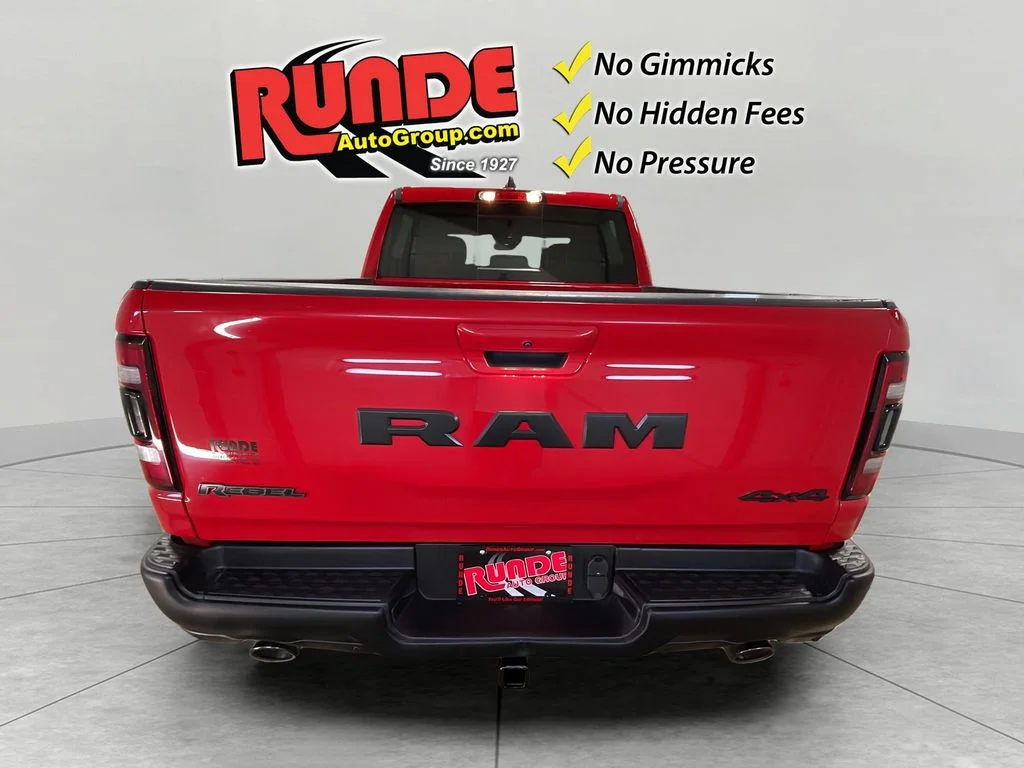 Used 2022 Flame Red Ram Rebel image 5
