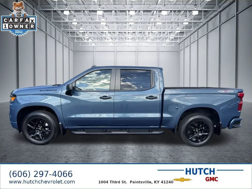 Used 2024 Lakeshore Blue Metallic Chevrolet Custom image 8