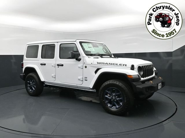 New 2026 Bright White Clear-Coat Exterior Paint Jeep 85th Anniversary Edition image 1