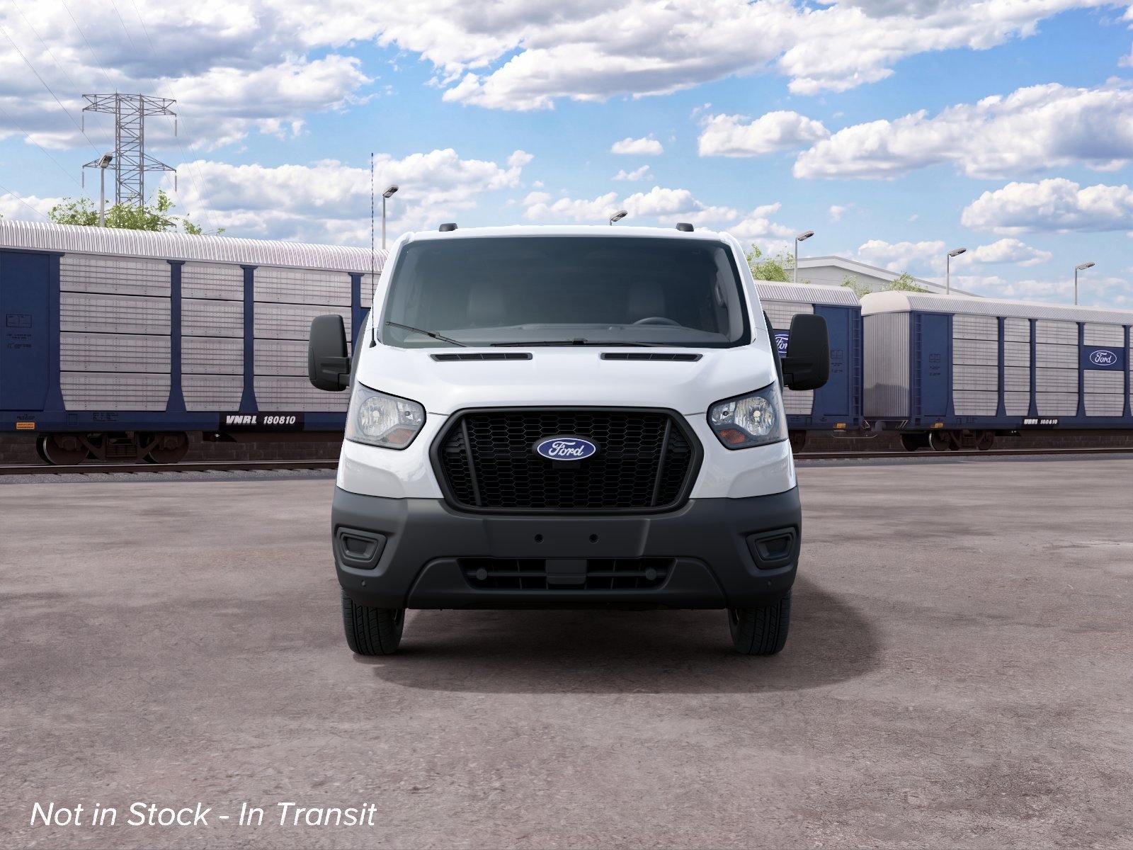 New 2027 Oxford White Ford Cargo Van image 3