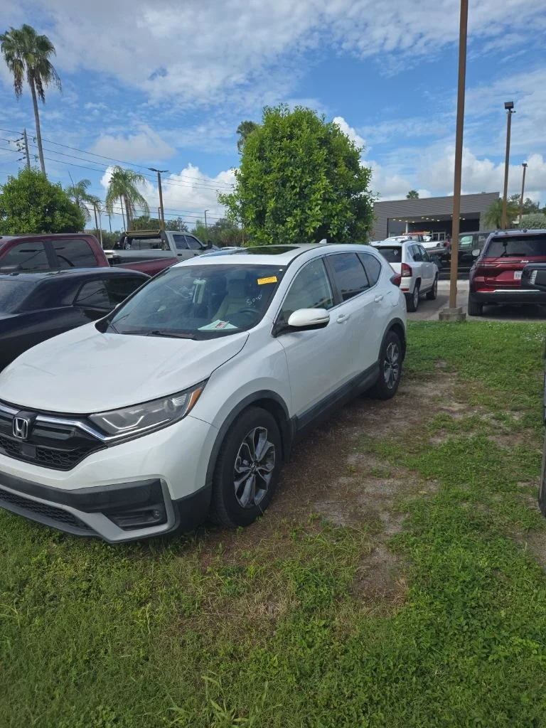 Used 2022 White Honda EX image 2