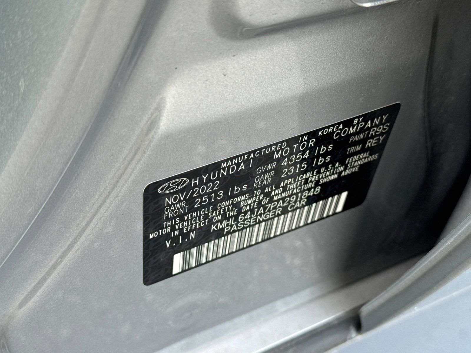 Used 2023 Silver Hyundai SEL image 28