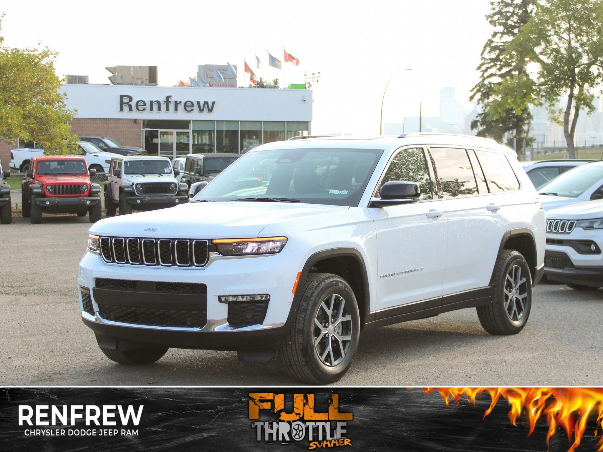 New 2025 White Jeep Limited* 4x4 image 1