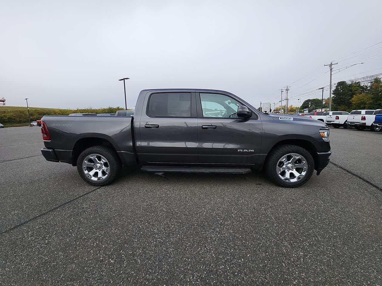 Used 2023 Granite Crystal Metallic Clearcoat Ram Big Horn image 9