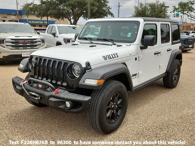 2022 Jeep Wrangler Unlimited Willys