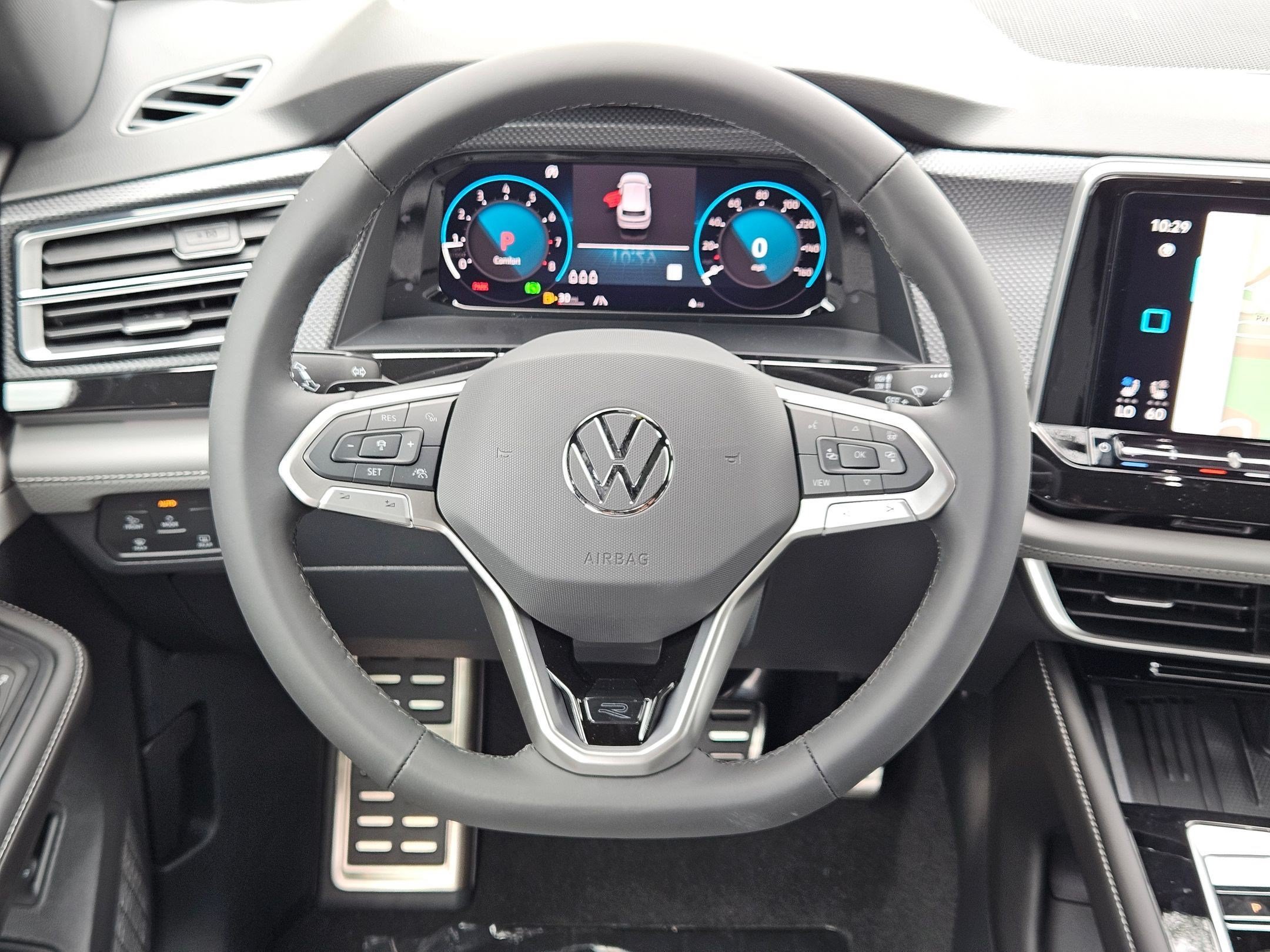New 2026 Deep Black Pearl Volkswagen 2.0T SEL R-Line Black image 9